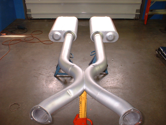 3.5 X pipe exhaust